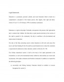 Education is a permanent, personal, cultural, and social formation which is based on a comprehensive conception of the human person, their dignity, their right and duties. (Article 10 Law 115 of 8 February 1994 of colombian constitution)