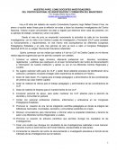 NUESTRO PAPEL COMO DOCENTES INVESTIGADORES DEL CENTRO NACIONAL DE INVESTIGACIÓN Y FORMACIÓN DEL MAGISTERIO