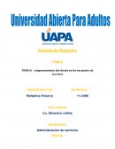 Admistracion de servicios. comportamiento del cliente en los encuentro de servicios