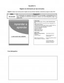 Registro de información por tipo de fuentes