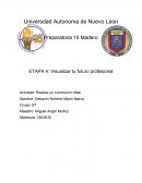 Curriculum vitae de vetrinario INFORMACION PROFESIONAL LABORAL CUARTO SEMESTRE PREPARATORIA