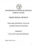 Abuso sexual infantil