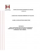 Uso de estrategias didacticas bajo enfoque competencias