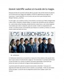 Daniel radcliffe vuelve al mundo de la magia