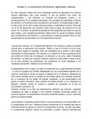 La construcción del derecho, legitimidad y eficacia