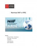Normas NIIF o IFRS