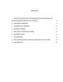 LOS TIPOS DE LENGUAJE DE PROGRAMACIÓN PARA DESARROLLAR APLICACIONES EN DISPOSITIVOS MÓVILES