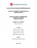 PROYECTO IMPULSO EMPRESARIAL APRENDIZAJE - SERVICIO