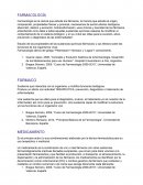 Las Definiciones de FARMACOLOGIA, FARMACO, MEDICAMENTO, VENENO, DROGA