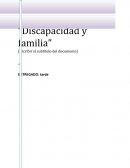 Discapacidad y familia