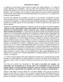 ¿Necesitamos religión?