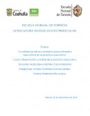 La influencia de los contextos socioculturales y educativos en la práctica educativa