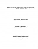 PROSPECTIVA DEL DESARROLLO INSTITUCIONAL A LOS DERECHOS Y DEBERES DEL ESTUDIANTE