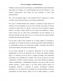 Nuevas tecnologías e identidad humana