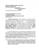 Denuncia usurpación de identidad