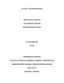 LA CULTURA Y ECONOMIA REGIONAL