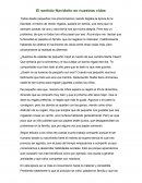 Ensayo sobre el gran sentido Navideño en nuestras vidas