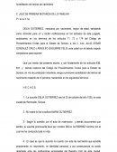 Ensayo de acreditacion de hechos de nacimiento