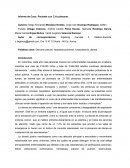 IInforme de Caso: Paciente con C.A pulmonar
