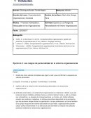 Módulo: 1 Procesos Individuales e Intergrupales en las Organizaciones.