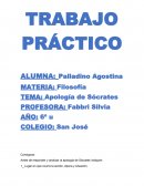 Trabajo de Apología de Sócrates