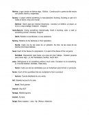 Que es el Glosario de ingenieria en ingles