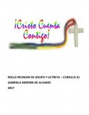 ROLLO REUNION DE GRUPO Y ULTREYA – CURSILLO 41