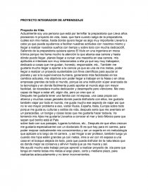 UN PROYECTO INTEGRADOR DE APRENDIZAJE. Página 1
