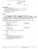 Criterios de evaluación: Dominio de contenidos específicos