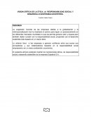 VISION CRÍTICA DE LA ETICA, LA RESPONSABILIDAD SOCIAL Y DESARROLLO SOSTENIBLE ECOPETROL