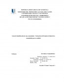 Guía de identificación de una comunidad y Valoración del Estado de Salud de la comunidad para su análisis