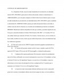 Contrato de arrendamiento valido Honduras