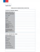 Convenio FORMULARIO DE PRESENTACIÓN DE PROYECTOS