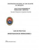 Laboratorios investigacion de operaciones