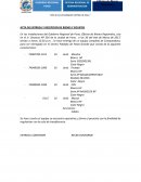 Acta de entrega y recepcion de bienes y equipos