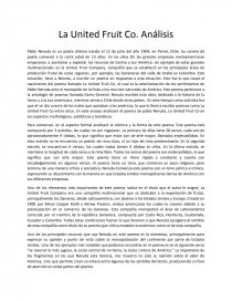 pablo neruda united fruit company poem analysis