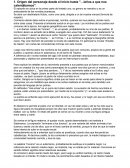 Origen del personaje desde el inicio hasta "...leños a que nos calentábamos"