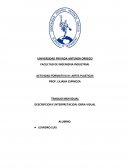 Actividad formativa III: Artes plasticas