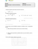 Actividad sobre los fundamentos matematicos