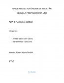 ADA 8: “Cultura y política”