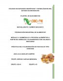 PROCESAR ALIEMENTOS A PARTIR DE CEREALES U OLEAGINOSAS CON CALIDAD E INOCUIDAD