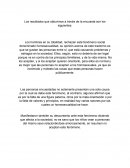 ENCUESTA SOBRE LA HOMOSEXUALIDAD