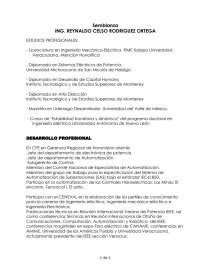 Ejemplo simple de CV. Página 1