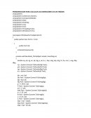 Programa para calcular un engrane