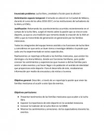 Reportaje lucha libre. Página 1