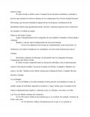 Orden Cerrado. Objetivos