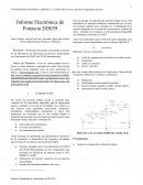 Un Informe componente practico ELECTRONICA DE POTENCIA