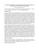 VALORACIÓN ECONÓMICA Y ECOLÓGICA DE LOS MANGLARES EN MÉXICO Y LA REPERCUCIÓN DE LA PRODUCCIÓN PESQUERA