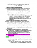 SEGUNDO MODULO CONSTITUCIONAL DERECHOS FUNDAMENTALES