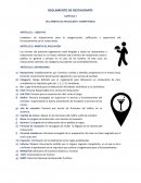 REGLAMENTO DE RESTAURANTE CAPÍTULO I DEL ÁMBITO DE APLICACIÓN Y COMPETENCIA